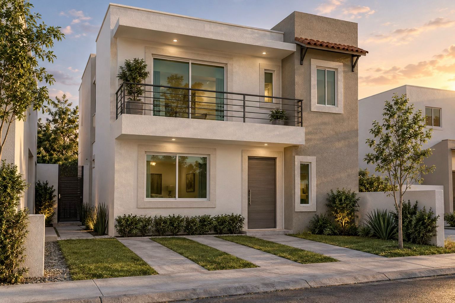 Render de la vivienda tipo